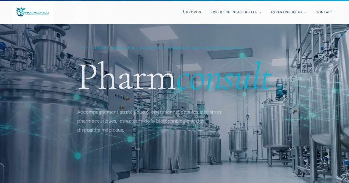 Aperçu de pharm-consult.fr